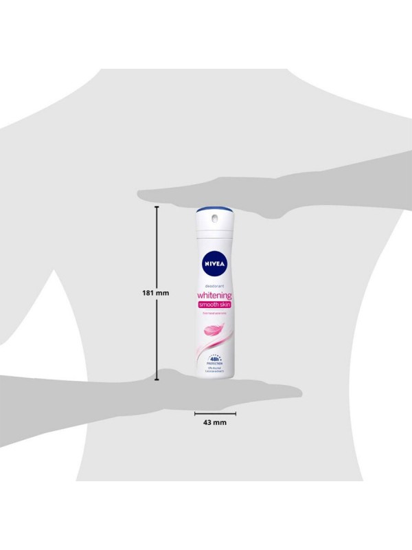 Nivea Deodorant Whitening Smooth Skin Women 150 ml