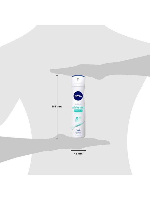 Nivea Deodorant Whitening Sensitive Women 150 ml