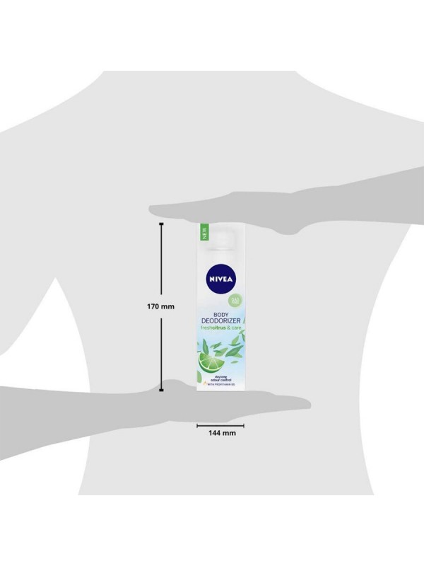 Nivea Deodorizer Fresh Citrus & Care Deodorant Gas Free Women 120 ml