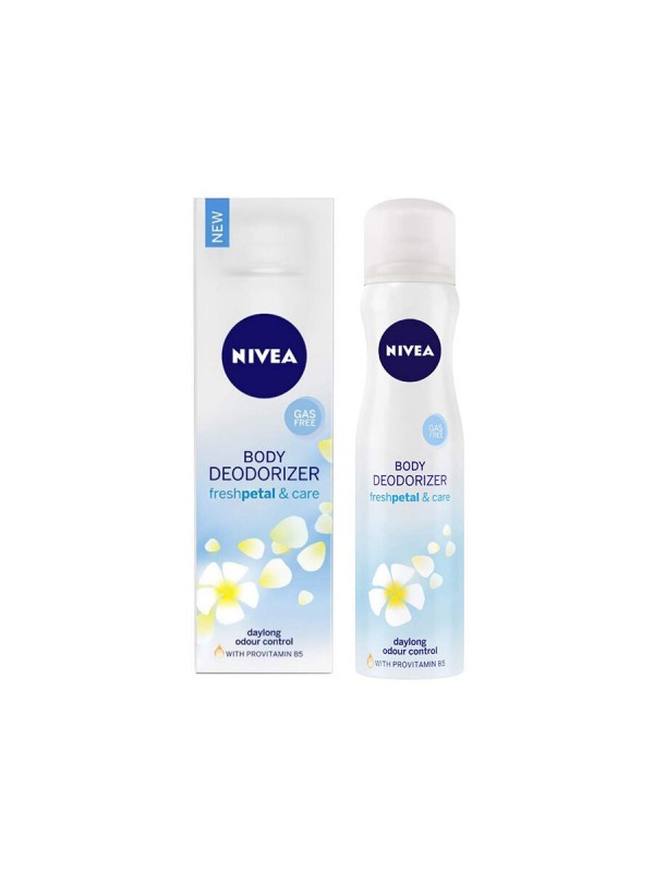 Nivea Deodorizer Fresh Petal & Care Deodorant Gas Free Women 120 ml