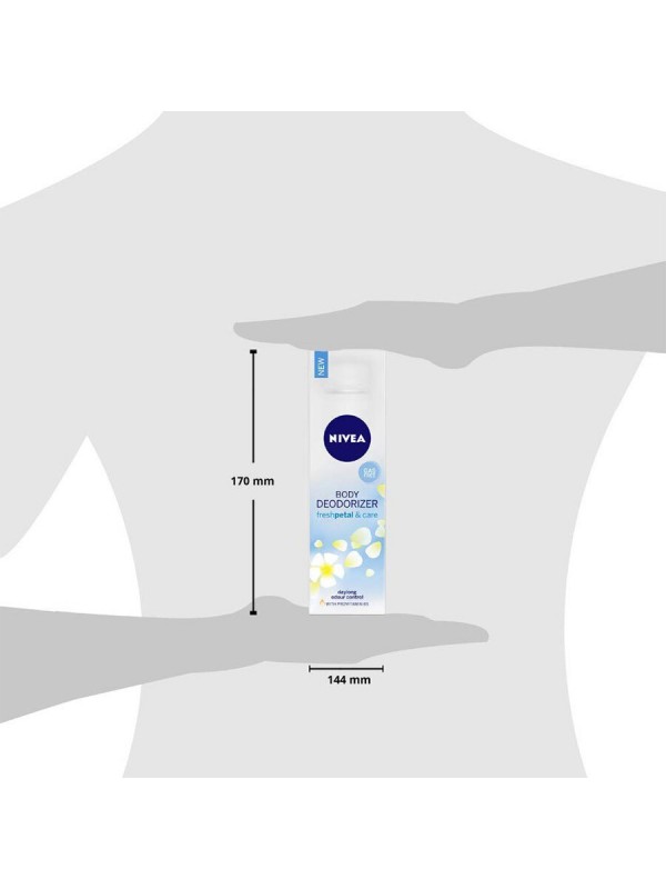 Nivea Deodorizer Fresh Petal & Care Deodorant Gas Free Women 120 ml