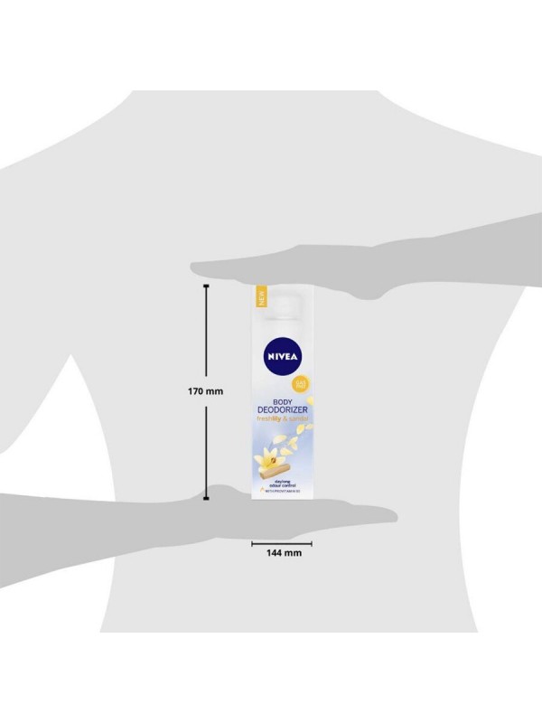 Nivea Deodorizer Fresh Lily & Sandal Deodorant Gas Free Women 120 ml