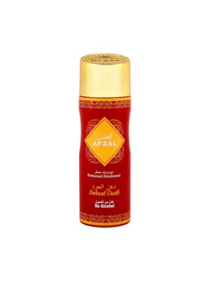 Afzal Non Alcoholic Dehnal Oudh Deodorant 200 ml