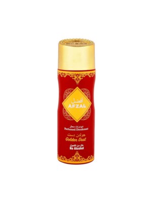 Afzal Non Alcoholic Golden Dust Deodorant 200 ml
