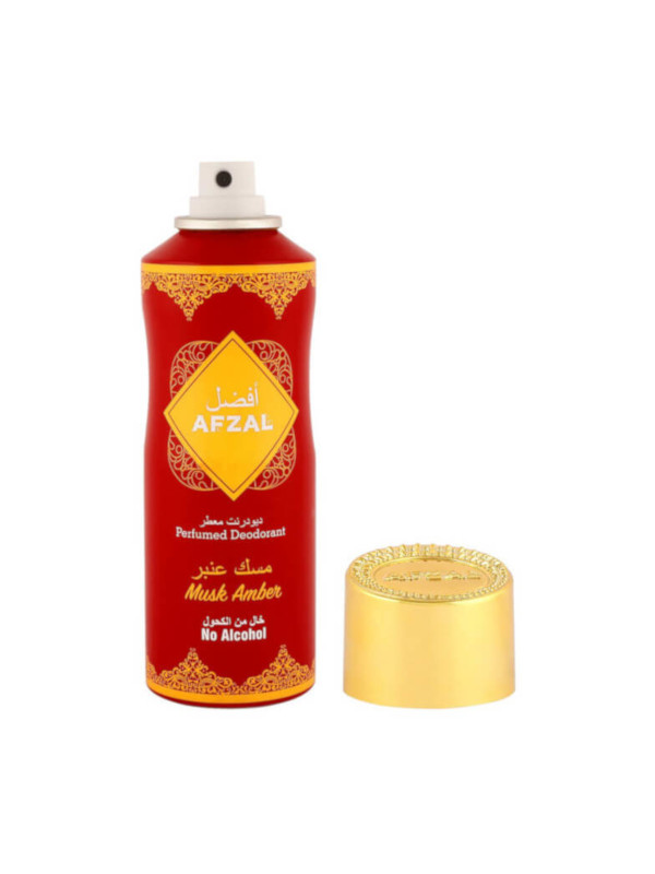 Afzal Non Alcoholic Mukhallat Oudh Deodorant 200 ml