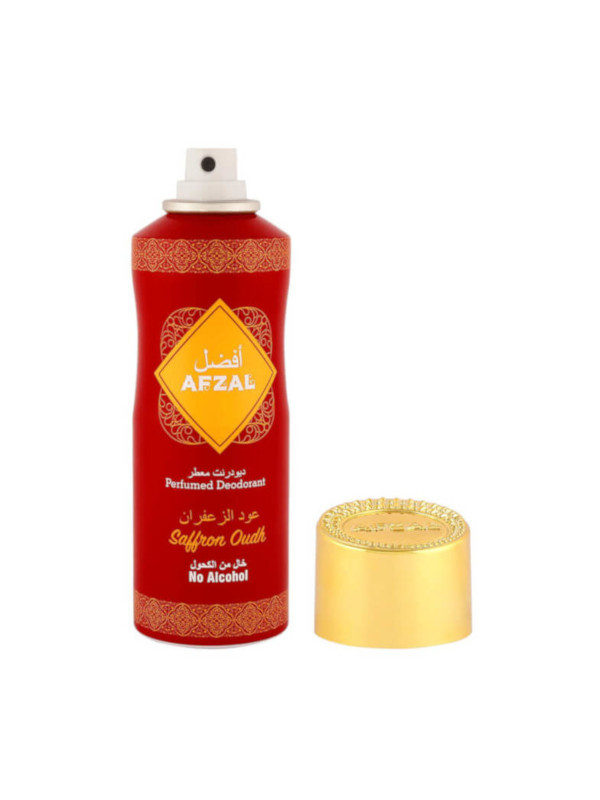 Afzal Non Alcoholic Saffron Oudh Deodorant 200 ml