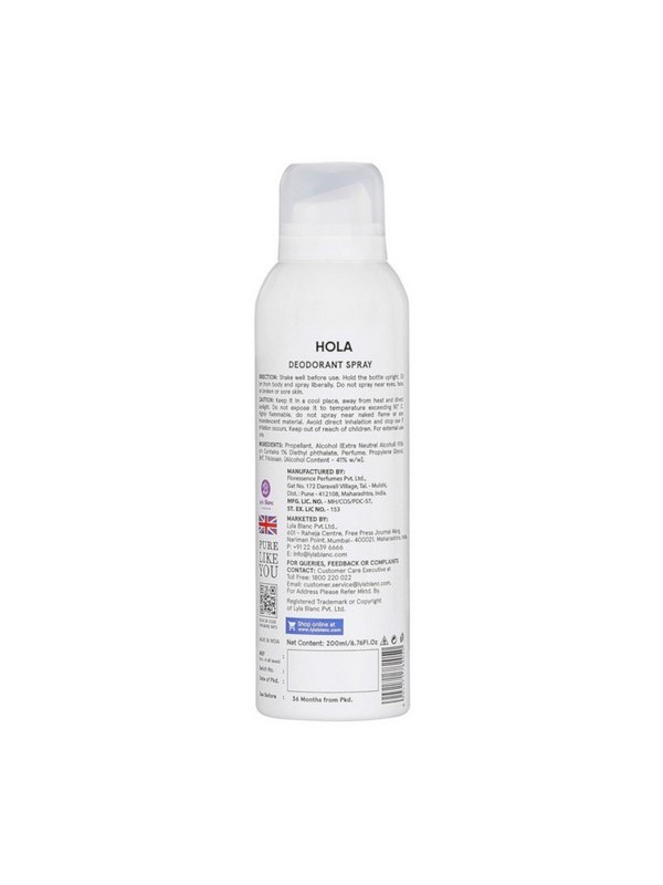 Naughty Girl Hola Deodorant 200 ml