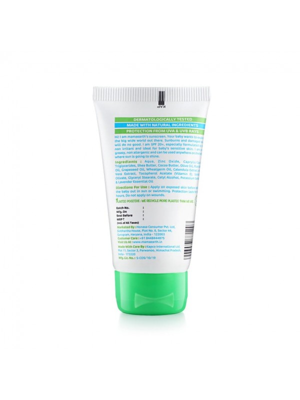 Mamaearth Ultra Light Indian Sunscreen Spf 50 Pa+++ 80 ml