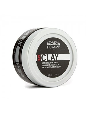 L'Oreal Paris Professionnel Homme Strong Hold Matt Clay 50 ml/1.7Oz