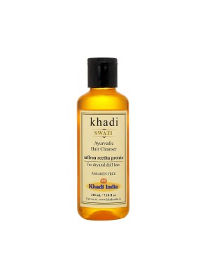 Swati Khadi Saffron Reetha Protein Hair Cleanser 210 ml