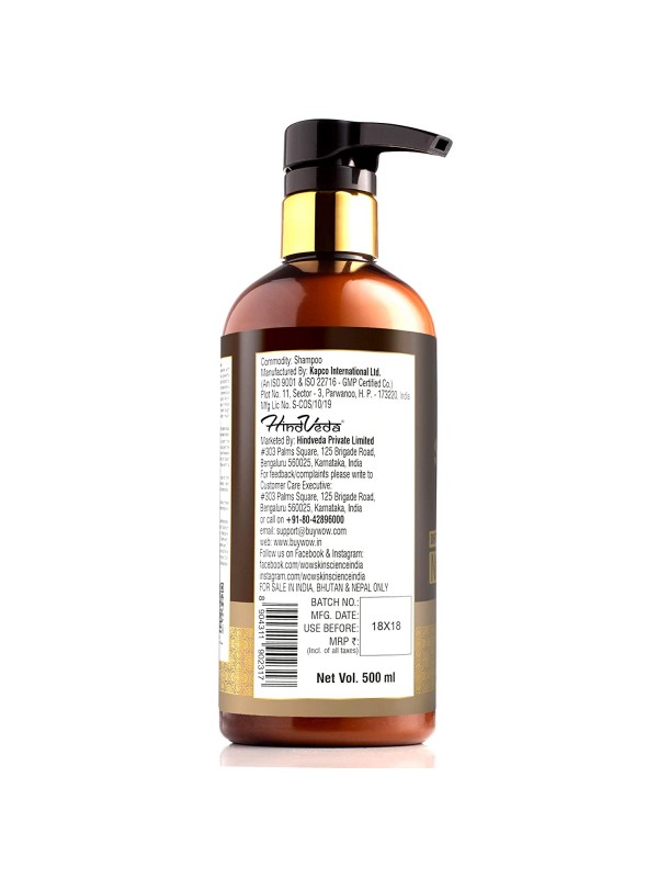 Wow Skin Science Onion And Black Seed Shampoo 500 ml