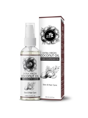 Aroma Musk Organic 100% Pure Cold Pressed Extra Virgin Coconut Oil For Hair And Skin, 100 ml