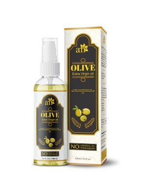 Aroma Musk 100% Pure Cold Pressed Extra Virgin Olive Oil For Hair And Skin, 100 ml
