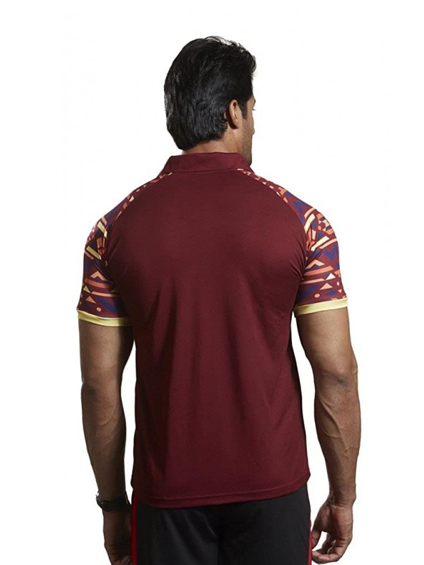 Active Wear T-Shirts - 1603 Maroon Casual Sports T-Shirt - Xx-Large