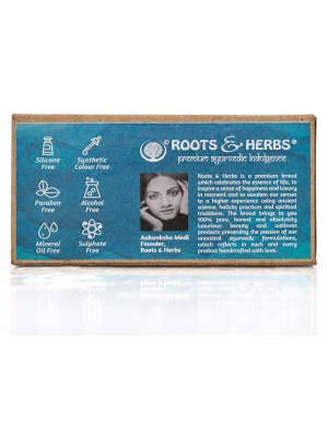 Roots & Herbs Nourishing Avocado, Bergamot & White Lily (Cold Process Gourmet Cleansing Bar) 110 gm