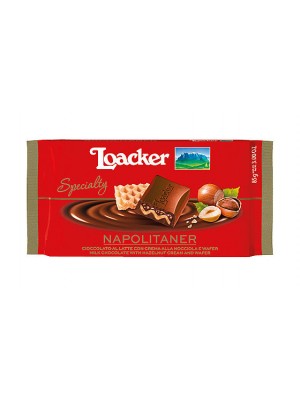 Loacker Chocolate Bar Speciality Napolitaner 85gm