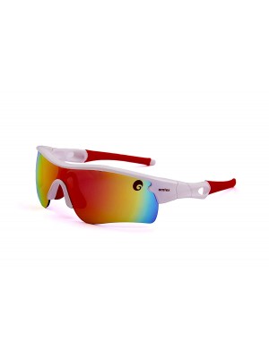 400 Uv Protection Sport Red Boy's Plastic Sunglasses