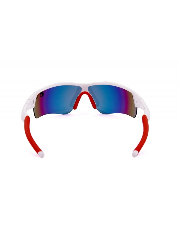 400 Uv Protection Sport Red Boy's Plastic Sunglasses