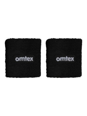 Wrist Sweat Band 3 Inches - Black Pack Of 2