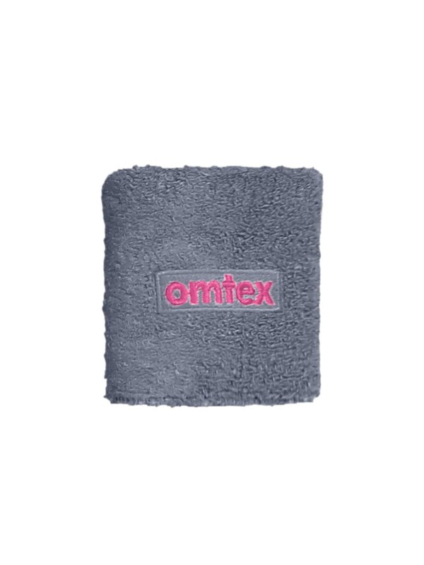 Wrist Sweat Band 3 Inches - Grey Pack Of 2