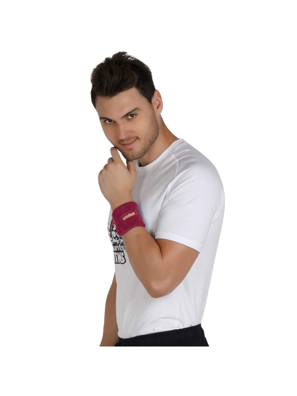 Wrist Sweat Band 3 Inches - Maroon