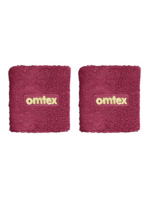 Wrist Sweat Band 3 Inches - Maroon Pack Of 2