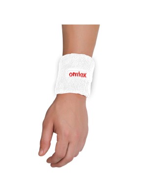 Wrist Sweat Band 3 Inches - White