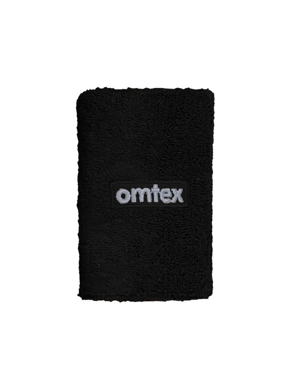 Wrist Sweat Band 5 Inches - Black Pack Of 2