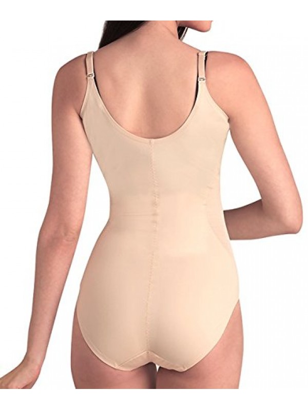 Women's Plain/Solid Shapewear Top (Opal-Nude-Xxl_Beige_Xx-Large)